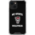 North Carolina State University NC Wolfpack iPhone 14 Clear Case